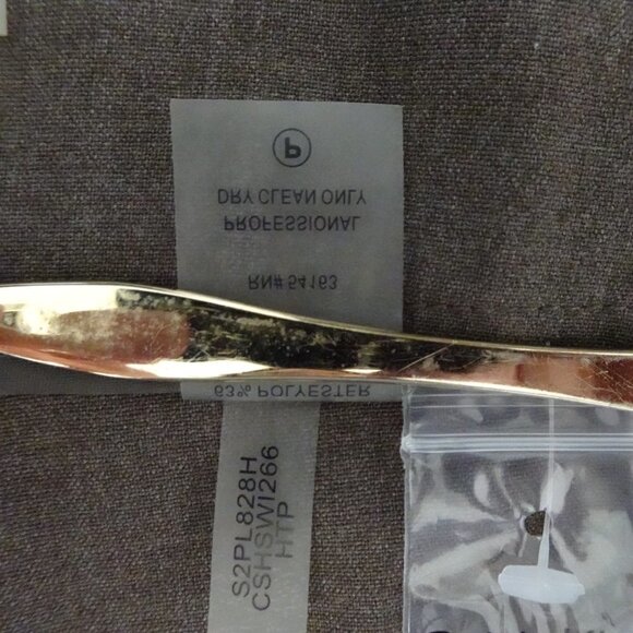 Calvin Klein Straight Leg Pants Women's Plus Size 24W Brown Work Career - Picture 13 of 13